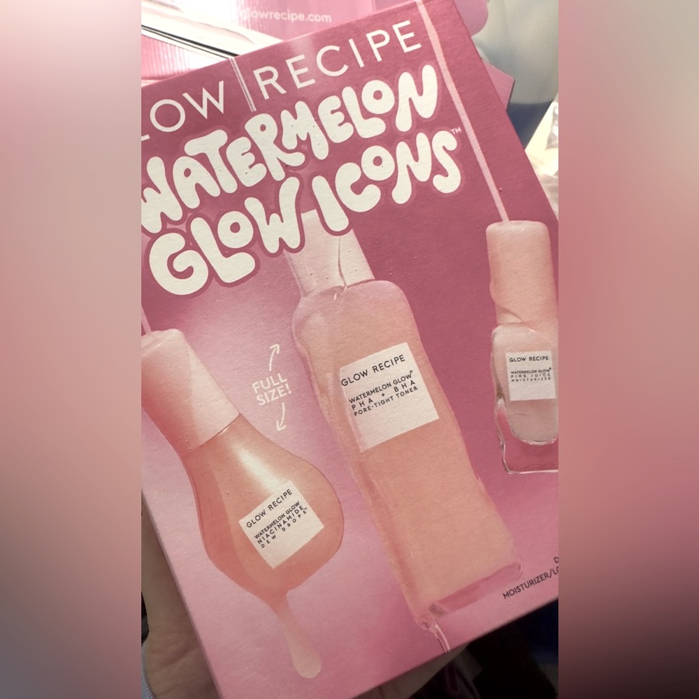 BNIB Glow Recipe Glow Icons set